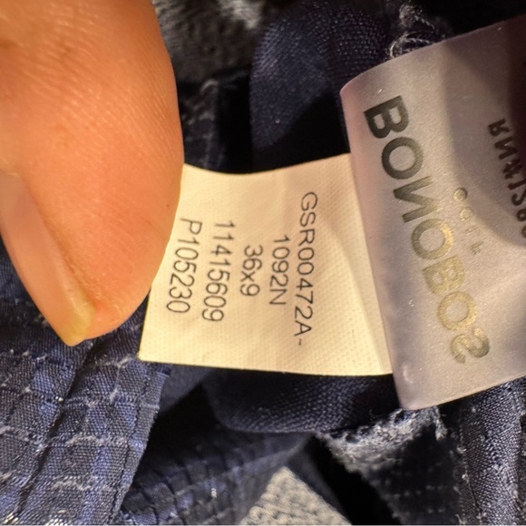 Mens Bonobos Golf Navy Blue Performance Shorts Size 36 9” Inseam Stretch Sport - Picture 8 of 15